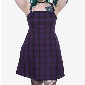 Hot Topic Plaid Dress